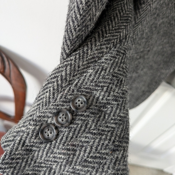 Harris Tweed Jackets & Coats Womens Wool Tweed Blazer Poshmark